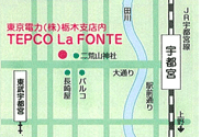 TEPCO La FONTE 地図